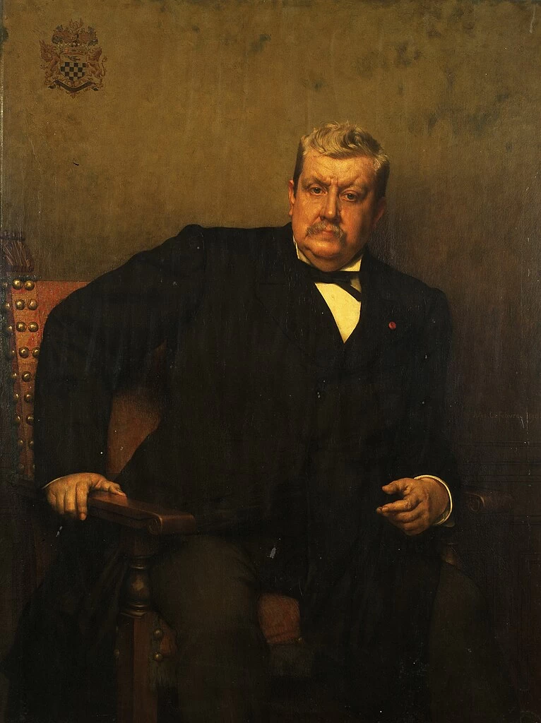 Ritratto del conte Oswald de Kerchove de Denterghem - 1991, Museum of Fine Arts Ghent